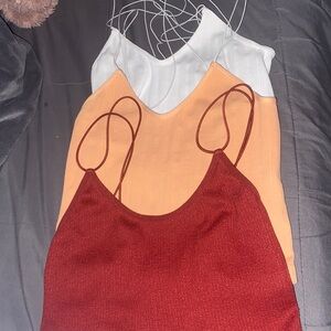 Full Tilt Spaghetti Strap Crops